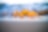 Yellow crab moving on sand