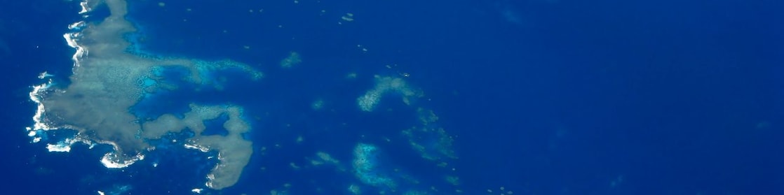 Great barrier reef from Above
