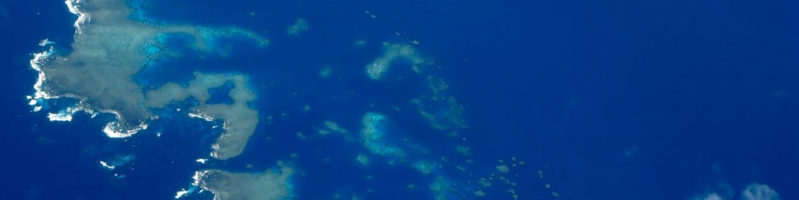 Great barrier reef from Above