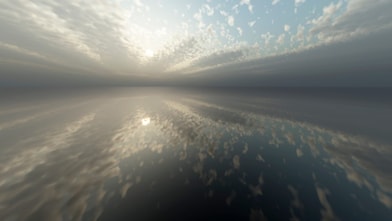 Seascape and skyscape