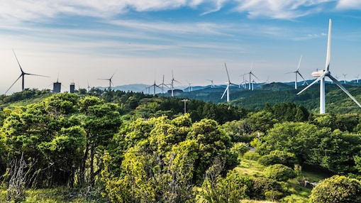 Windmills for wind power generation